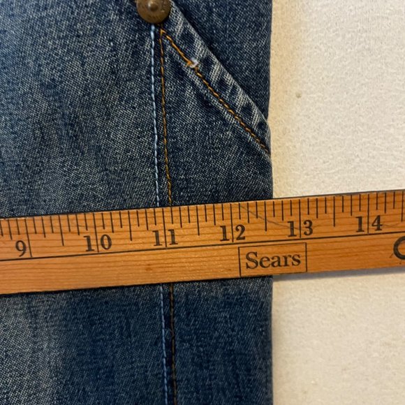 VINTAGE Sean John Blue Jeans Baggy Hip Hop Large Leg Pocket Cargo Mens 40 - Picture 7 of 11